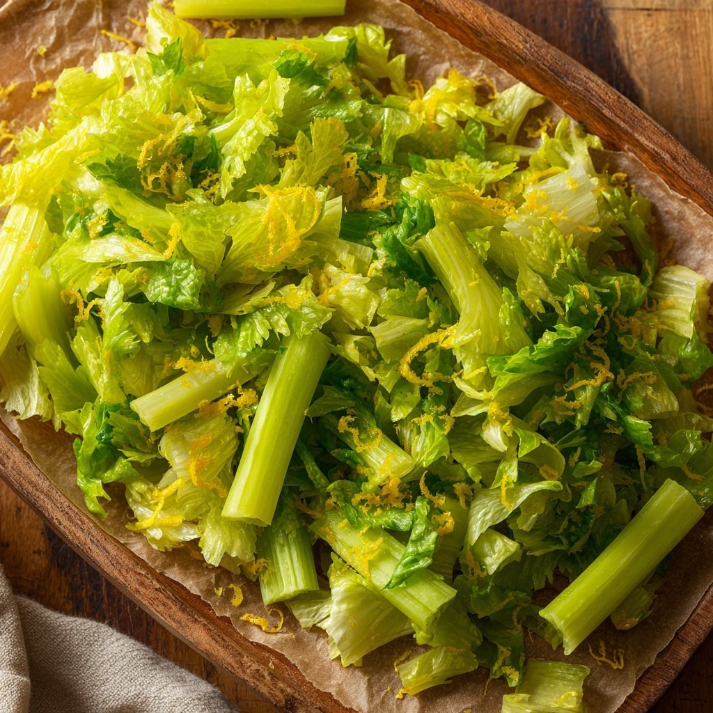 Celery Salad With Lemon Zest