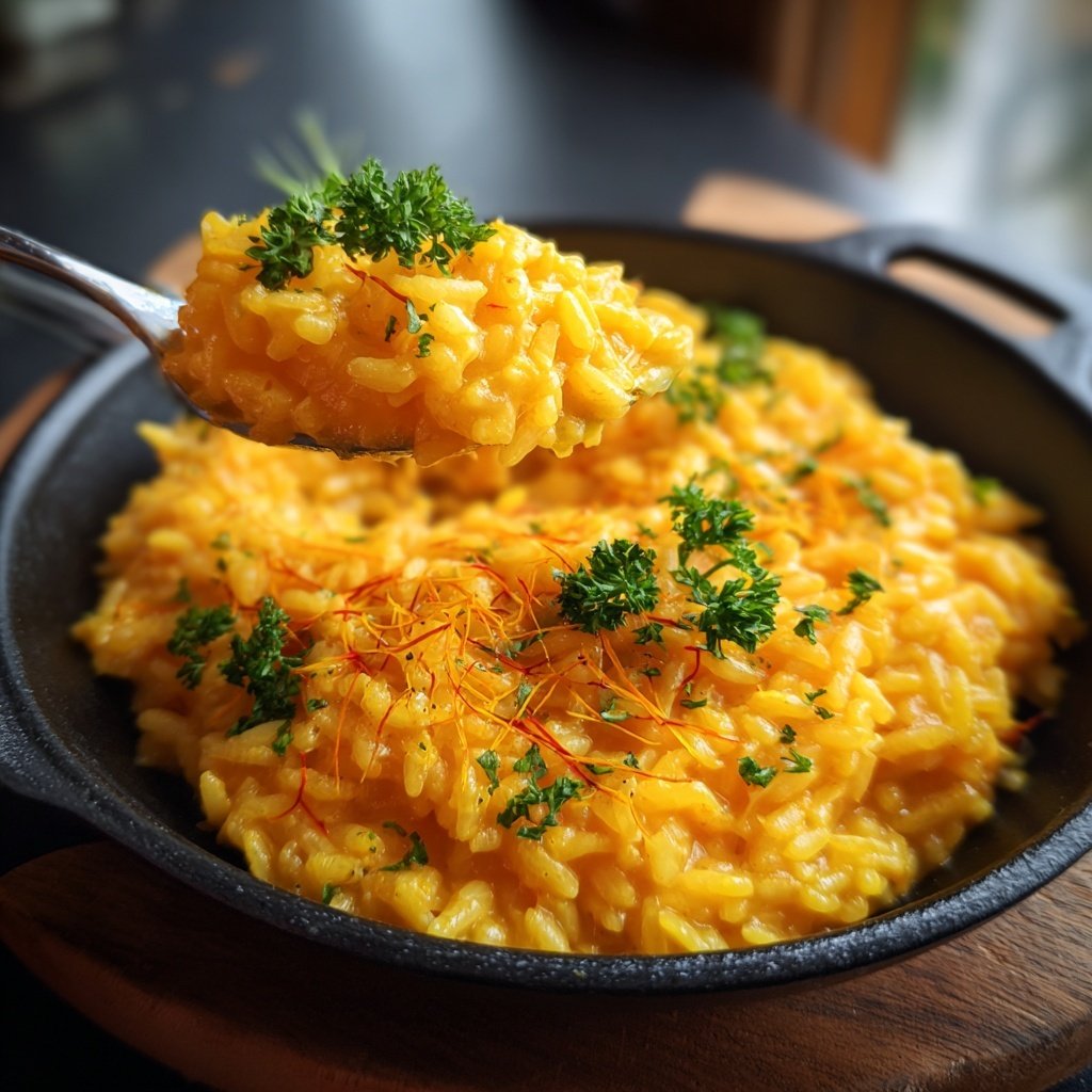 Saffron Risotto for Special Occasions