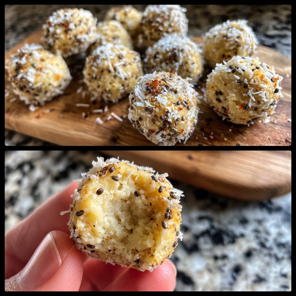 Cottage Cheese Protein Snack Balls