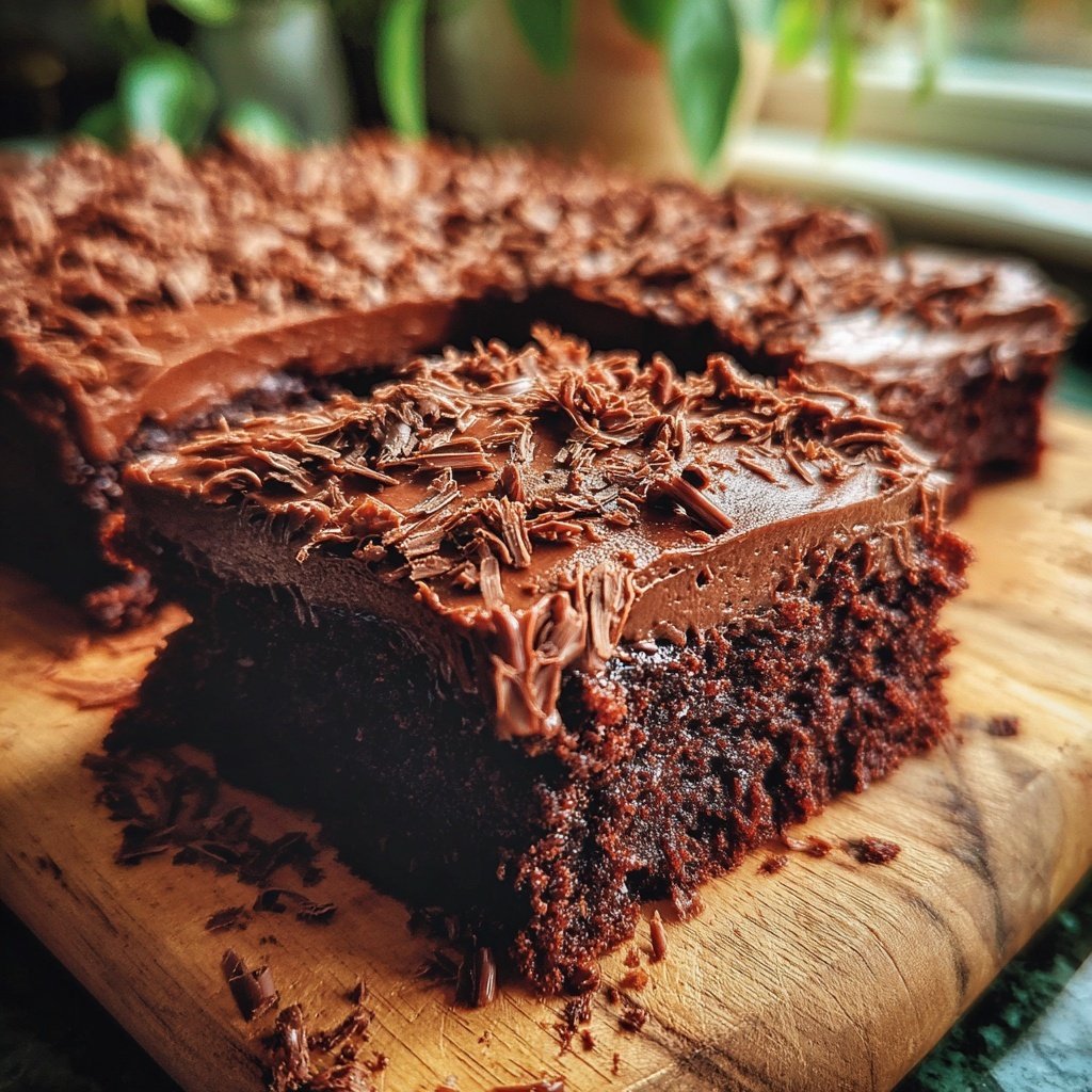 Chocolate Buttercream Sheet Cake