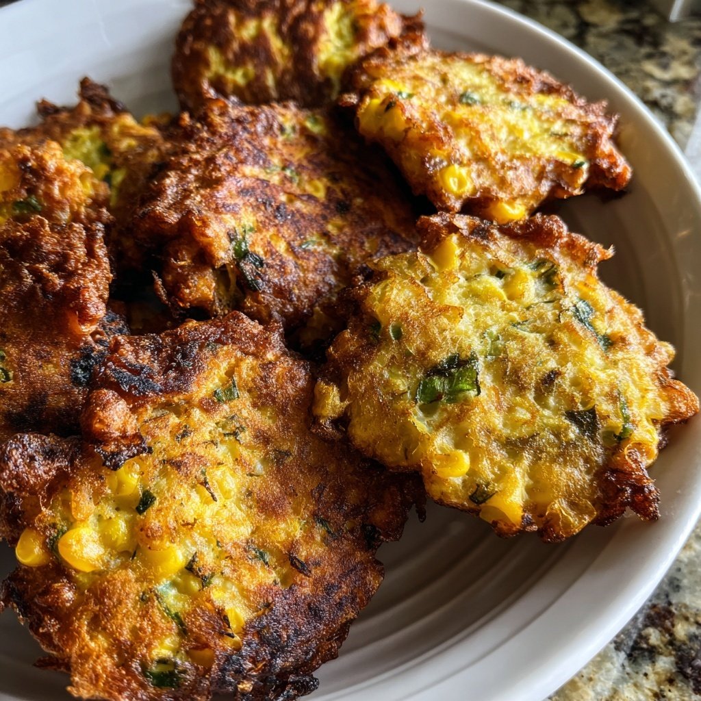 Jamaican Sweet Corn Fritters