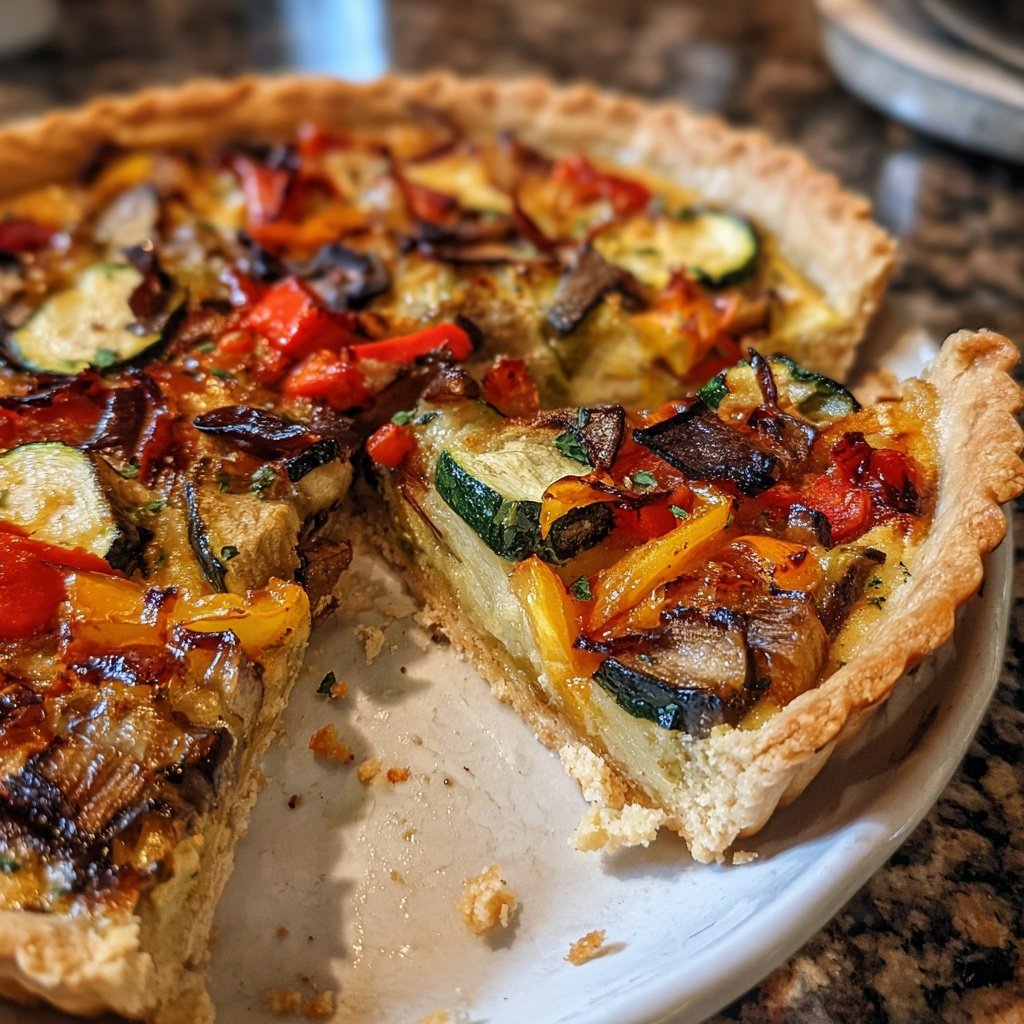 Roasted Vegetable Tart