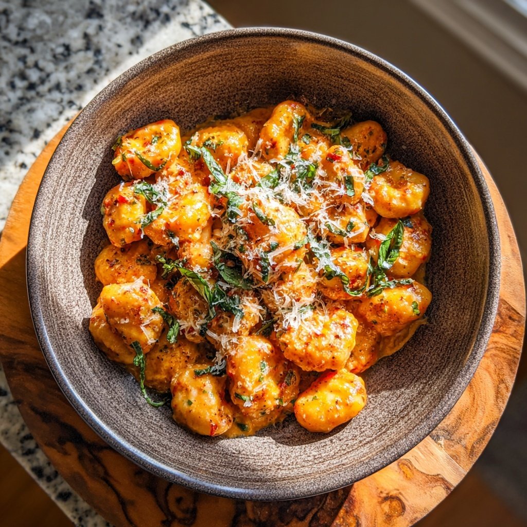 Creamy Tomato Gnocchi