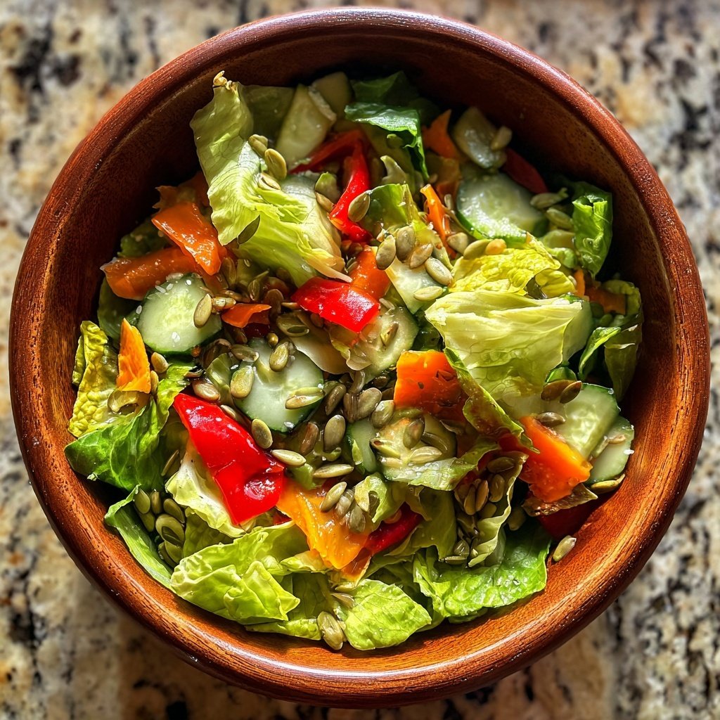 Celery Cucumber Crunch Salad