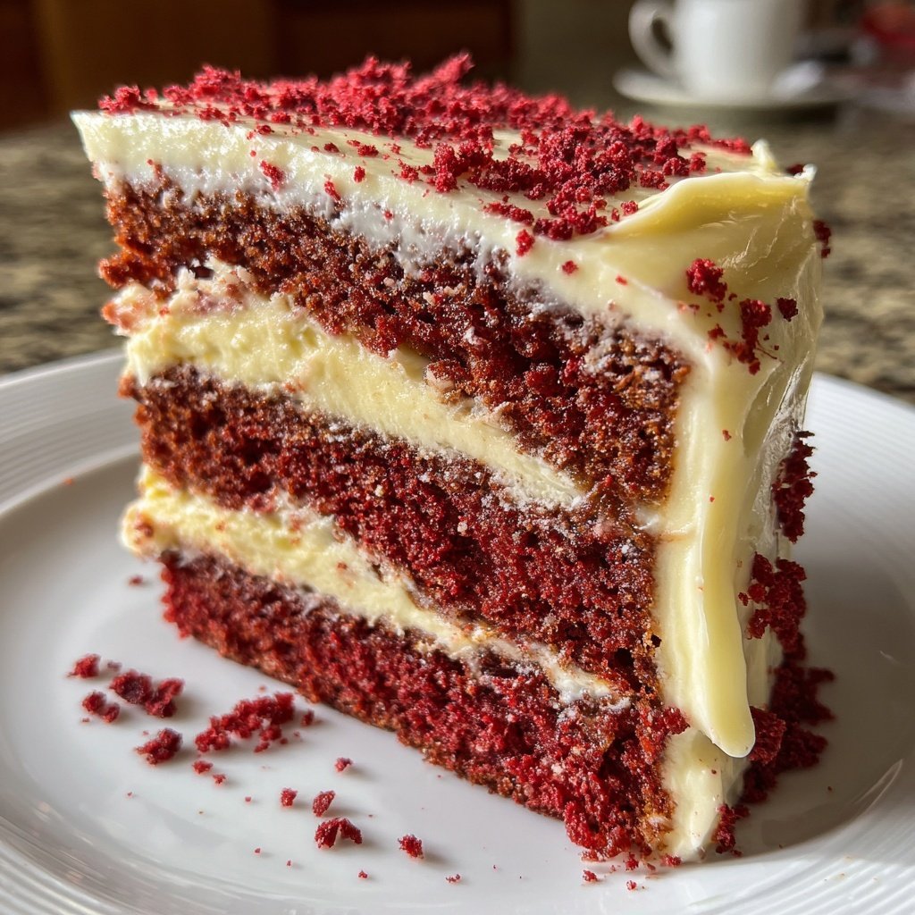 Red Velvet Cake for Valentine’s Day