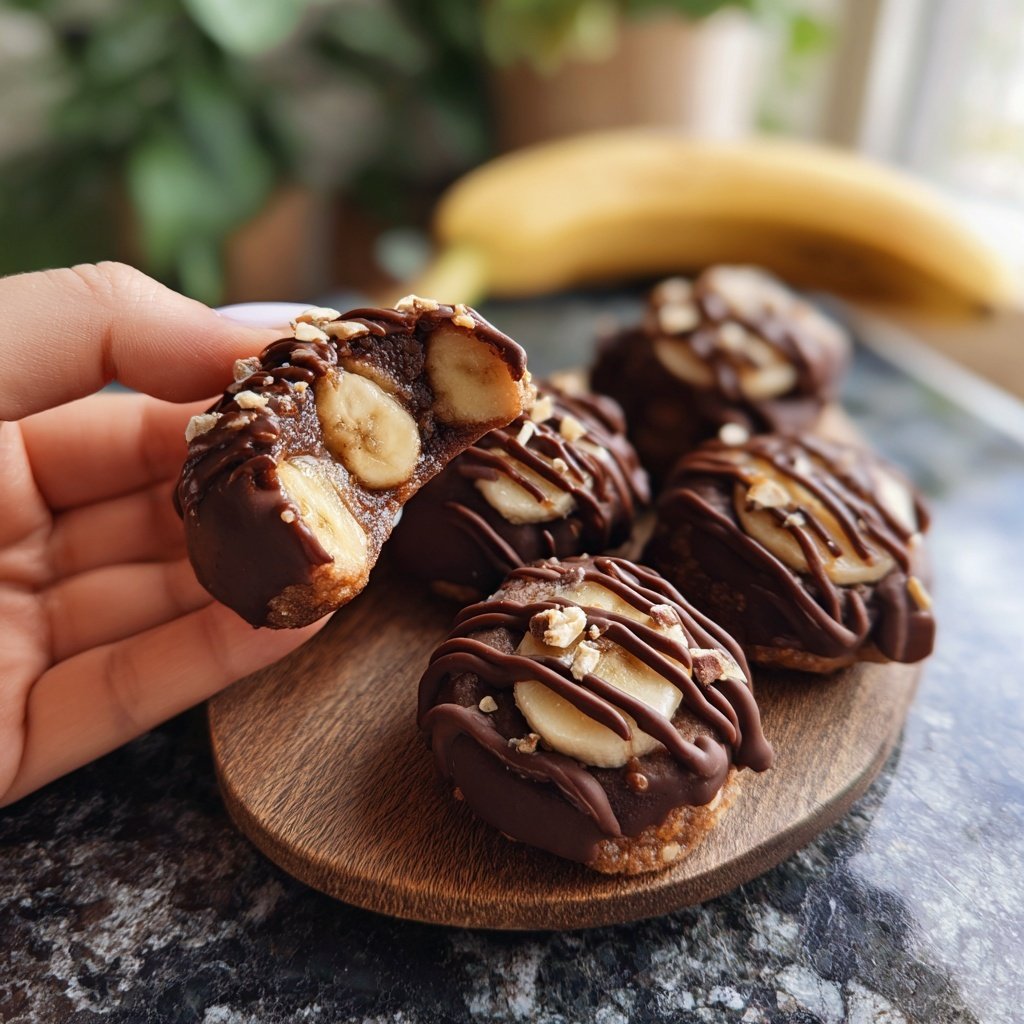 Chocolate Banana Snack Bites